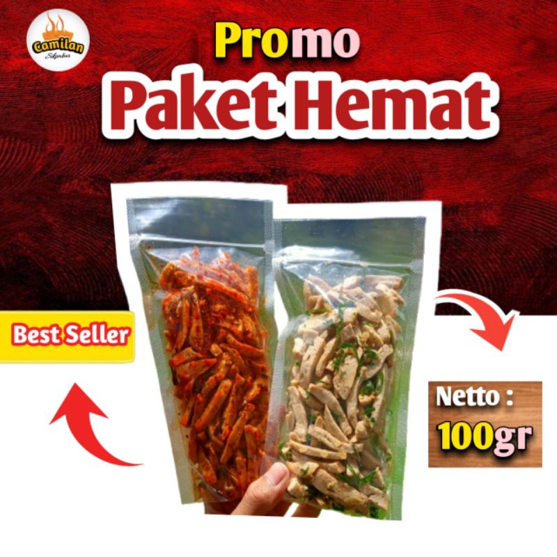 

Hemat Dapet 2 Basreng isi 100 gram kemasan Pouch- Bisa cod