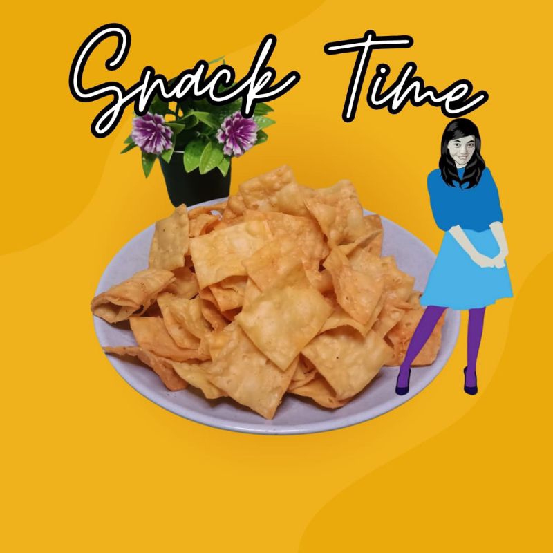 

SNACK TIME PANGSIT BALADO RENYAH ENAK MURAH