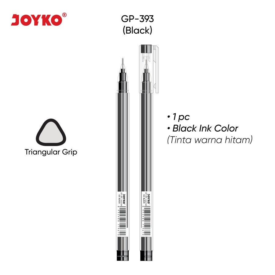 

[ 1 PC ] GELPEN PULPEN PENA JOYKO GP-393 LEOS GEL 0.5 MM