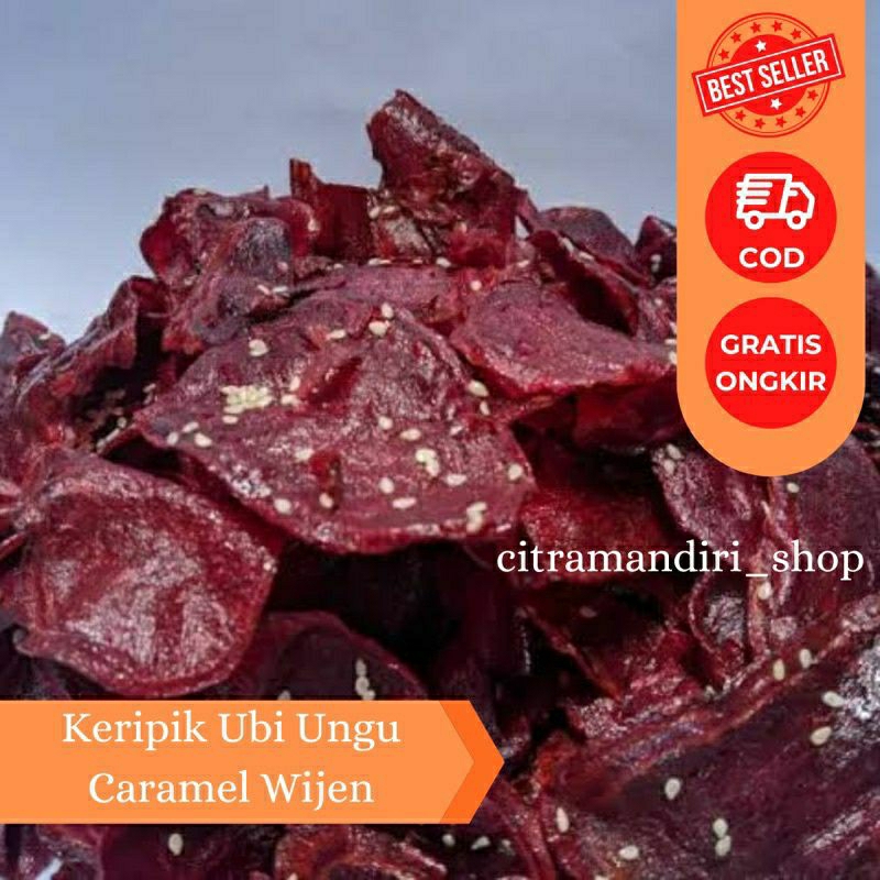 

Kripik Ubi Ungu Cemilan Terenak