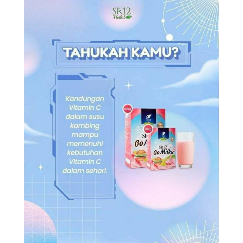 

Susu kambing etawa premium Gomilku SR12
