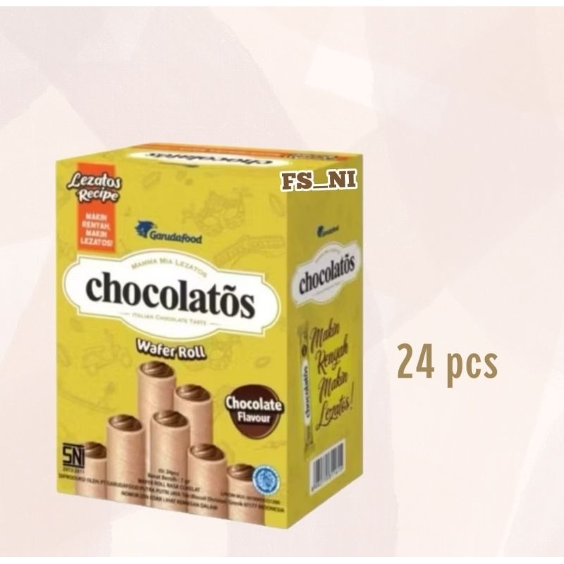 

Chocolatos wafer roll stick/ 24pcs