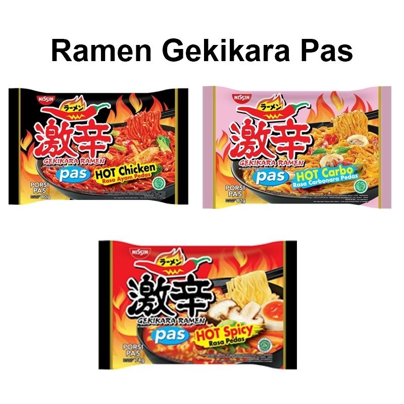 

ORIGINAL Nissin Gekikara Ramen Pas 740g