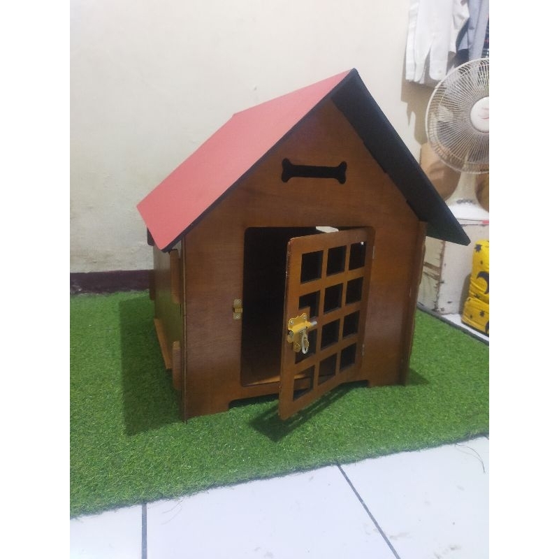 Rumah kandang hewan outdoor 60x50x60