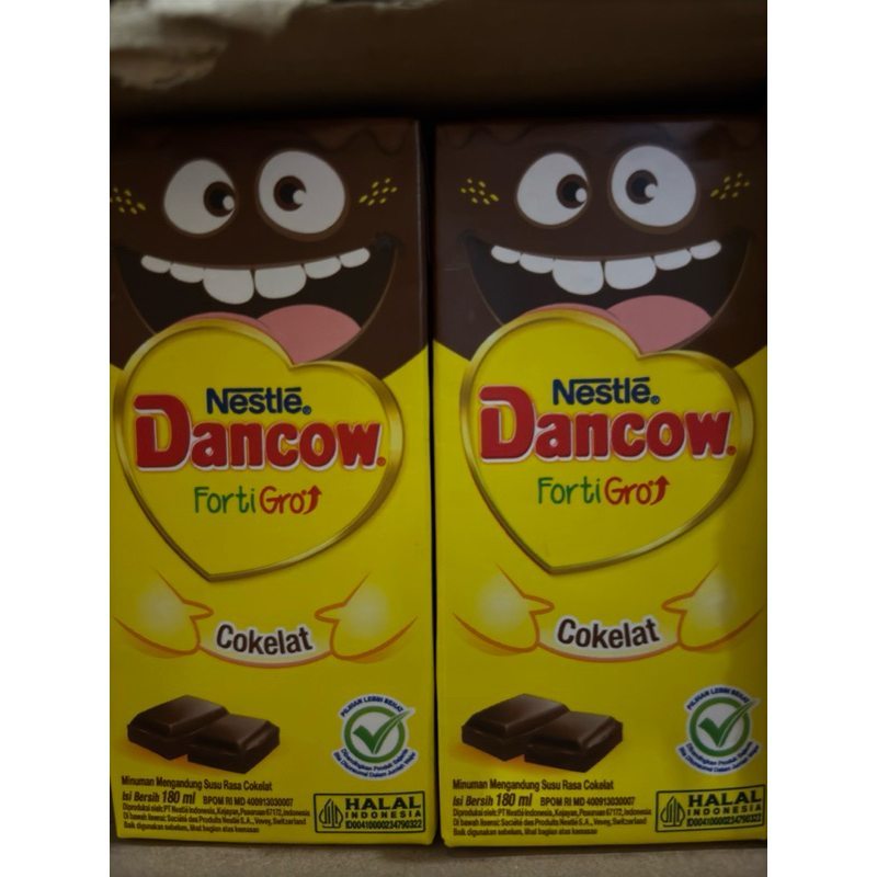 

Dancow Fortigro Susu UHT Cokelat 180mL