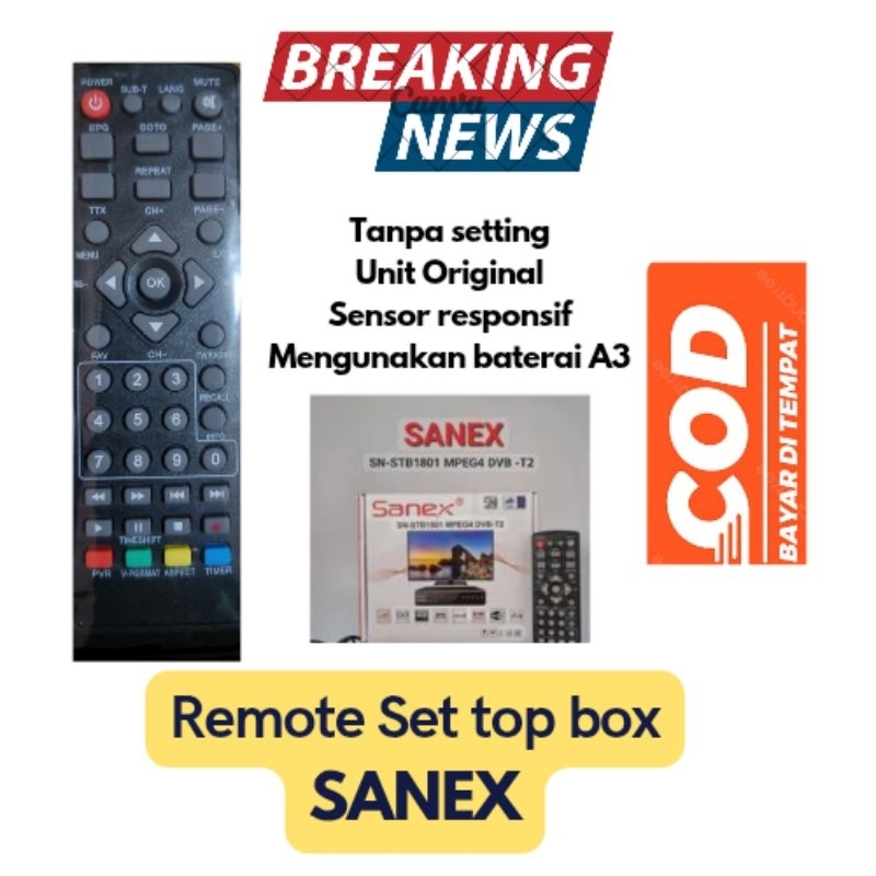 Remote stb Sanex