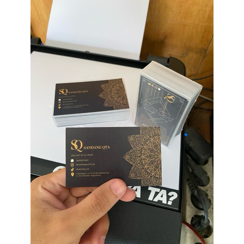 

PROMO Cetak Kartu Nama 100 Pcs + Box