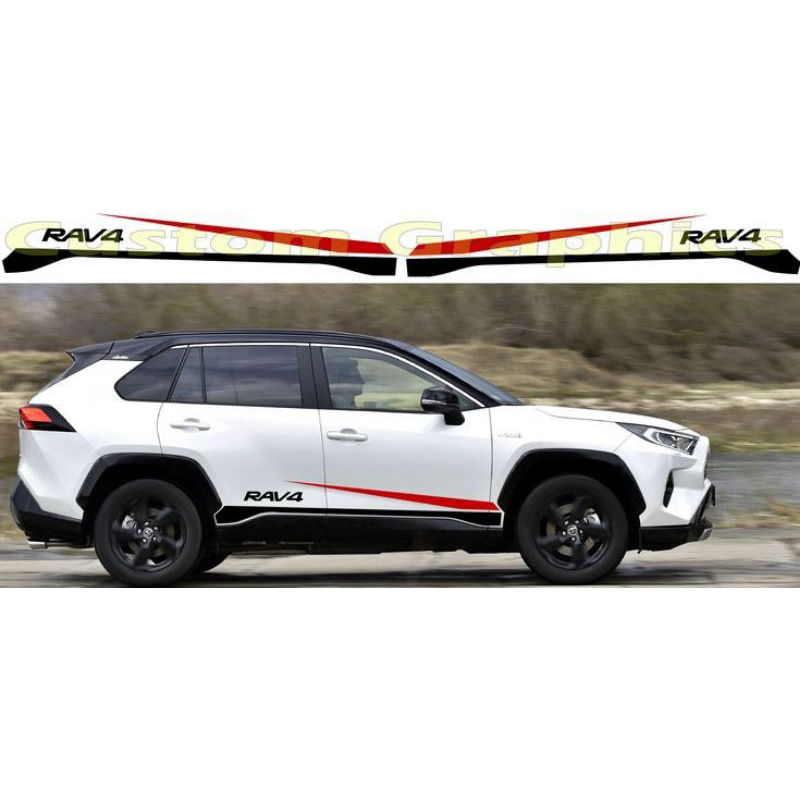 Sticker mobil rav4 sticker terlaris mobil rav4 stiker mobil rav4 terlaris stiker mobil rav4