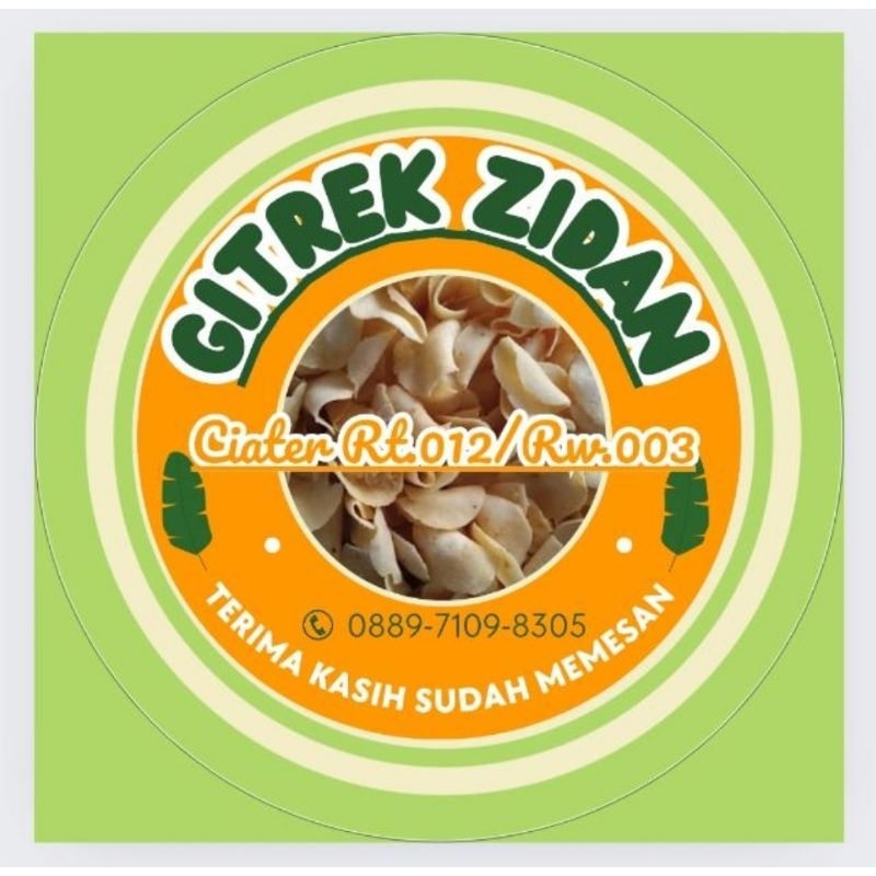

Gitrek singkong zidan - Makanan Ringan