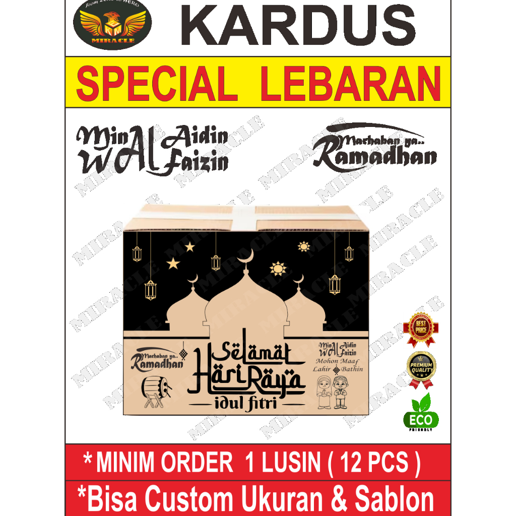 

KARDUS PARCEL PACKING LEBARAN, UKURAN 40 X 30 X 25 CM