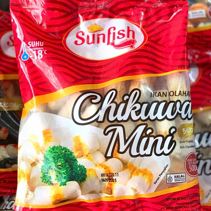 

Sunfish Chikuwa Mini 500gr