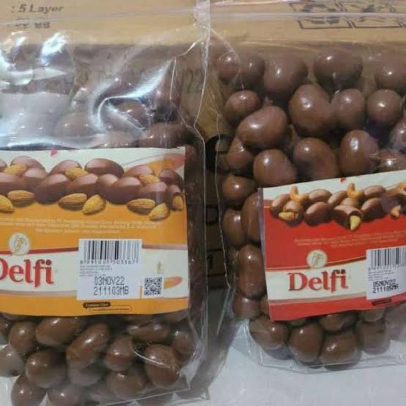 

COKLAT DELFI ALMOND & MEDE 500 GRAM