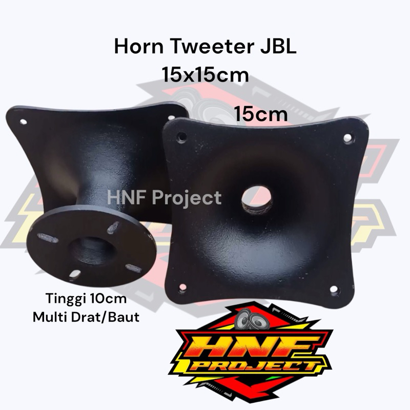 Horn Tweteer / Corong Tweeter 15x15cm Model JBL