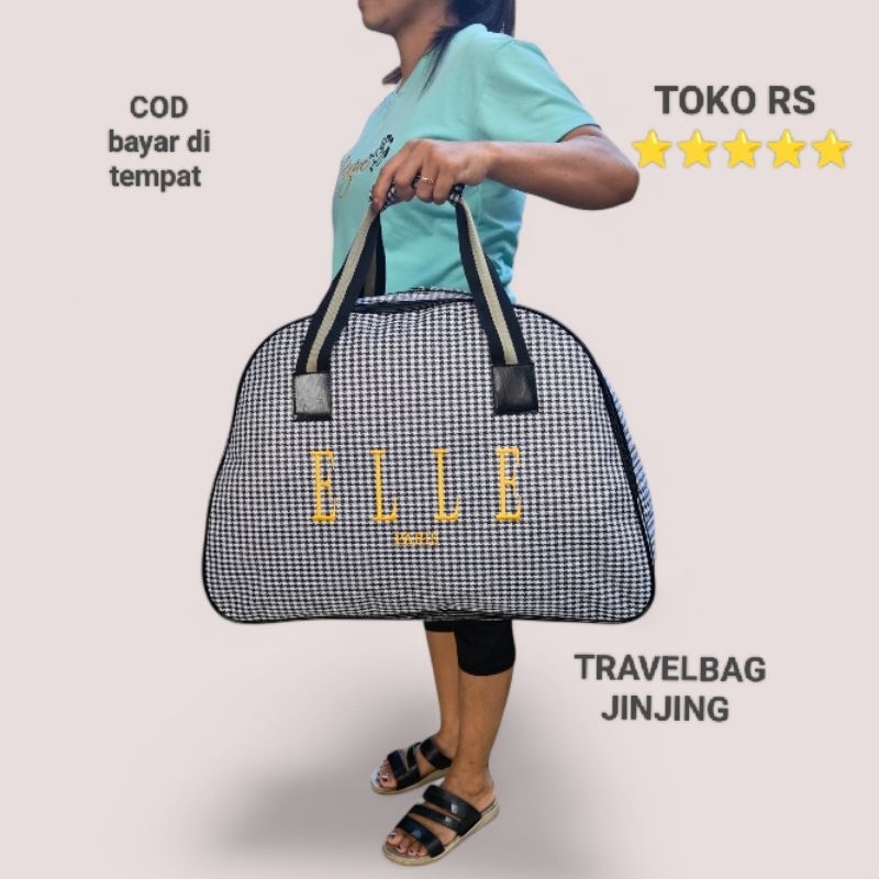 Travelbag Jinjing Untuk Bepergian / Tas Pakaian Wanita / Tas Travel