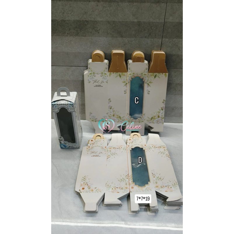 

(25lbr)paperbox/7x7x19/box souvenir/
