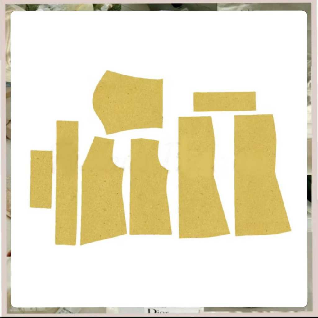 Hisperingin_ Pola Setelan Kebaya Anak Modern Pola Instan Setelan Kebaya Anak Modern Pola Jiplak