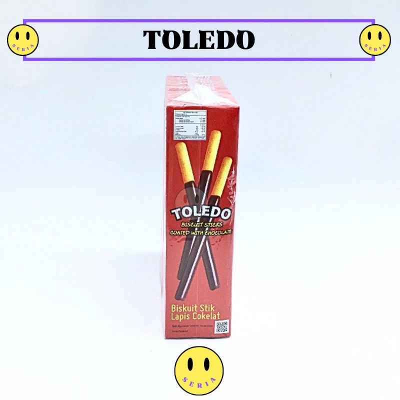 

Biskuit toledo stick isi 12 pack coklat toledo
