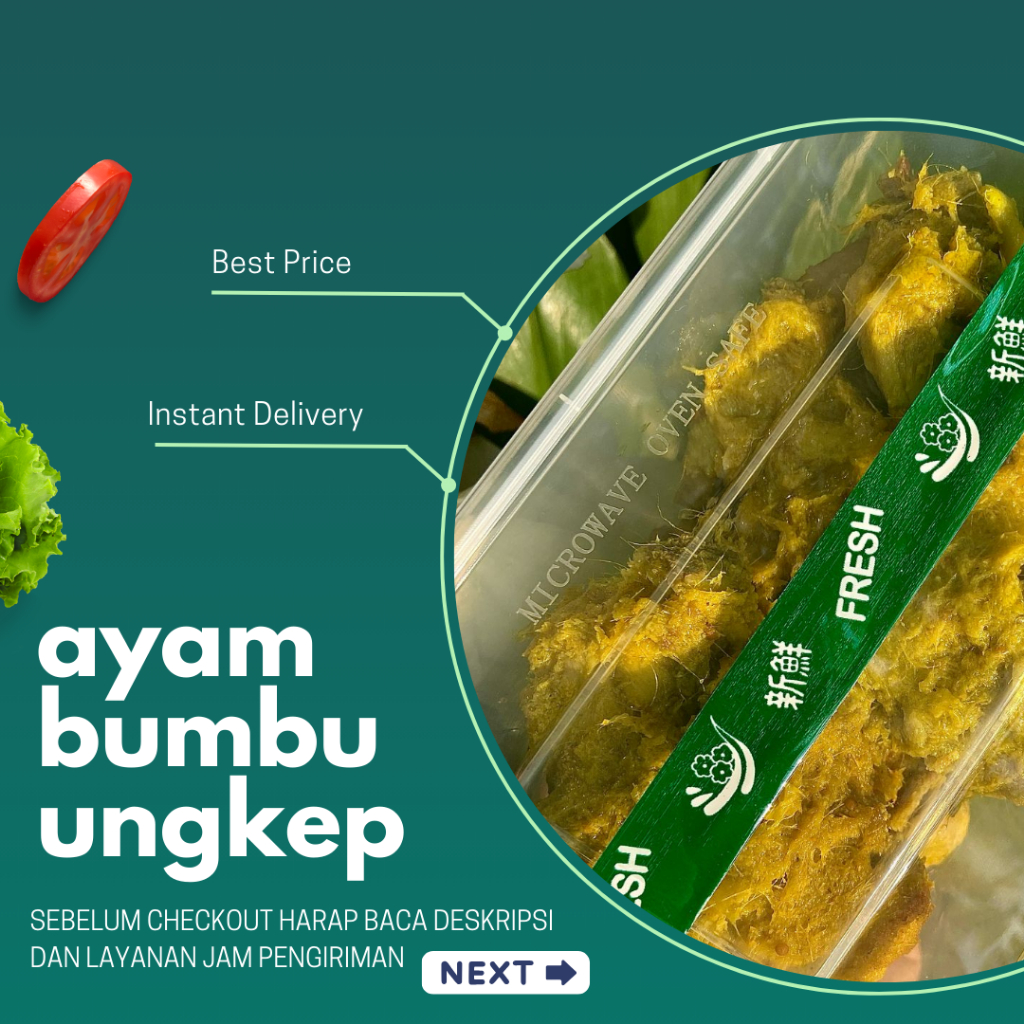 

Ayam Bumbu Ungkep Fresh 500 gr - Kirim Instant