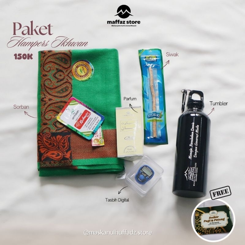 

Hampers Lebaran Cowok by MAFFAZ STORE/ Hampers cowok / Hampers wisuda/ Hampers laki-laki