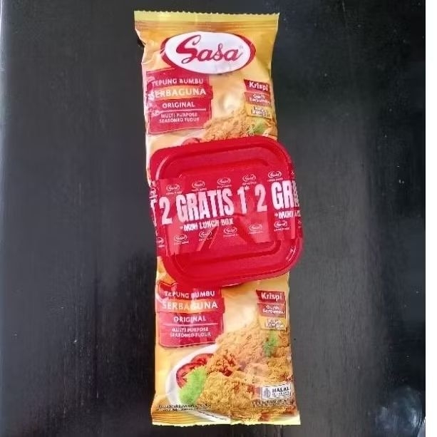 

Sasa Serbaguna 70 gram isi 2 pcs gratis 1 mini box