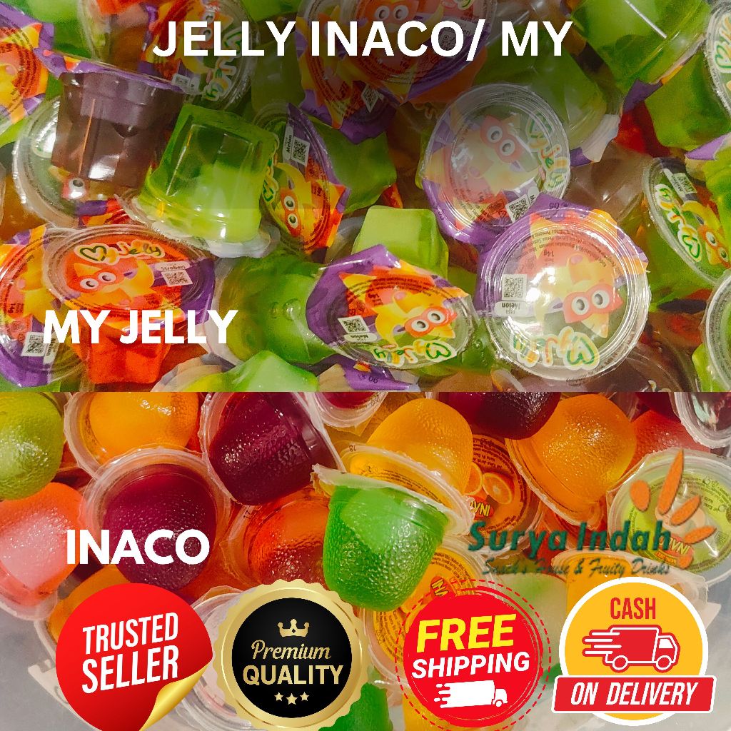 

Jelly Inaco / MY Jelly jual Los per 100gr Surya Indah Jombang