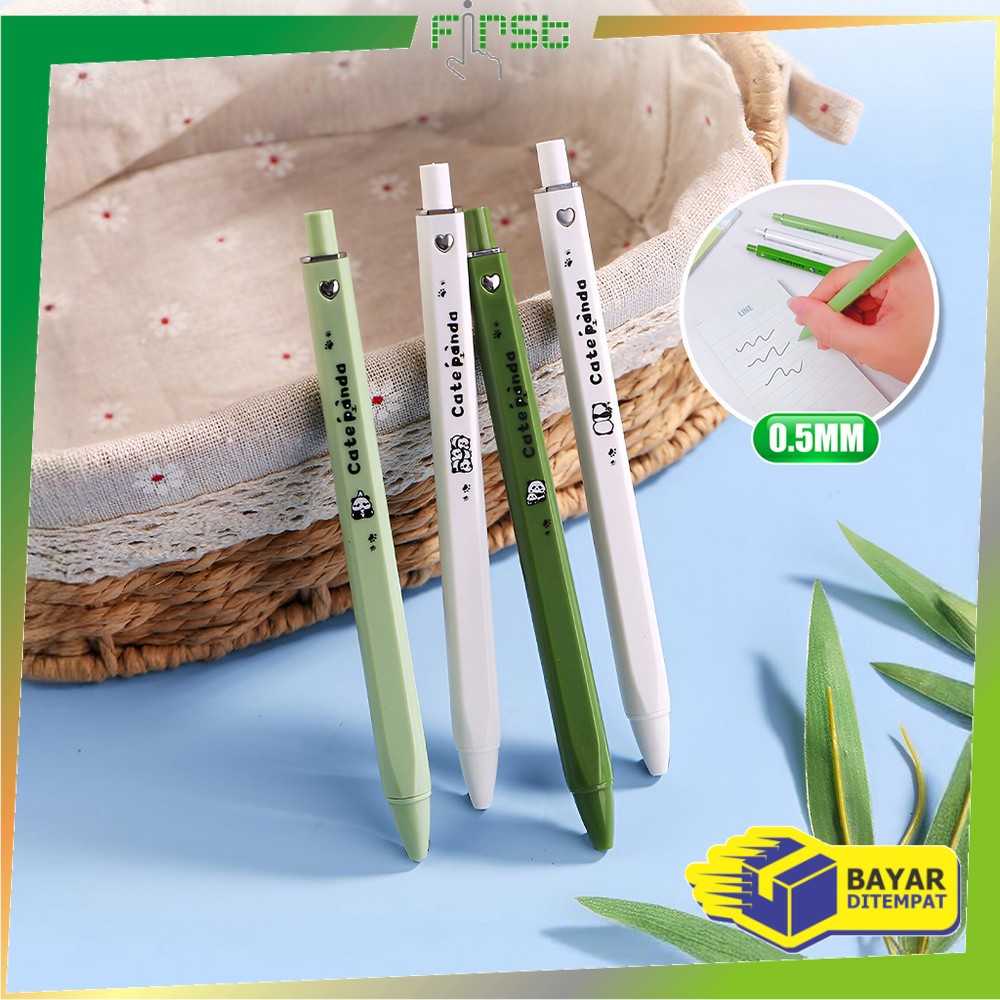 

FH-A104 Pulpen Gel Mekanik 0.5MM Motif Panda Alat Tulis Sekolah dan Kantor / Gel Pen Pena Cetek Bentuk Persegi Panda Lucu