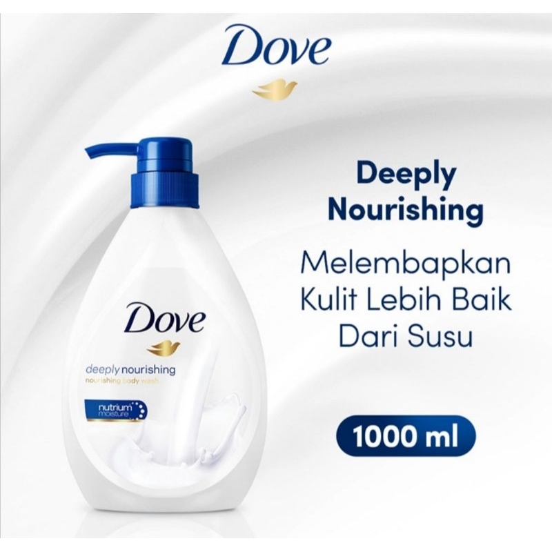 Dove Deeply nourishing sabun mandi cair 1 liter