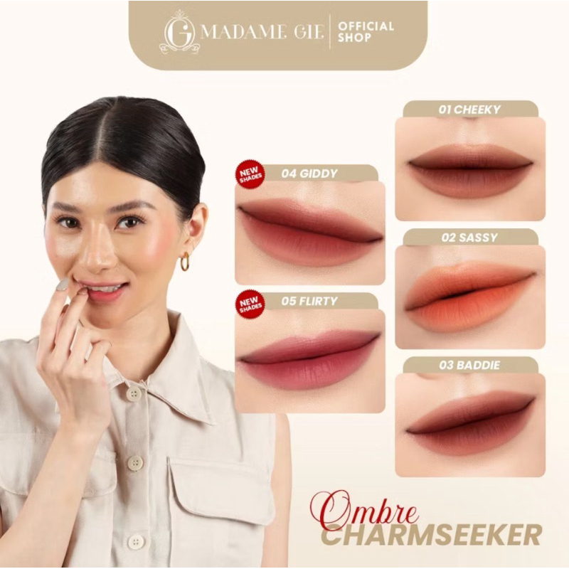 Madam Gie Charmseeker lipstik Ombre