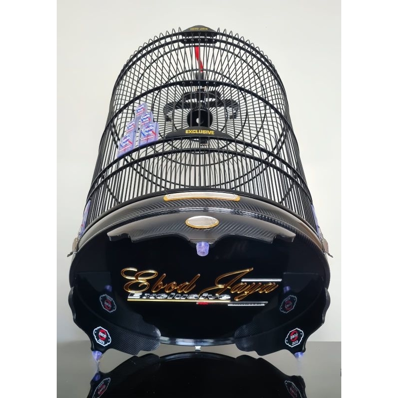 SANGKAR MURAI EBOD JAYA CARBON AKRILIK TIMBUL