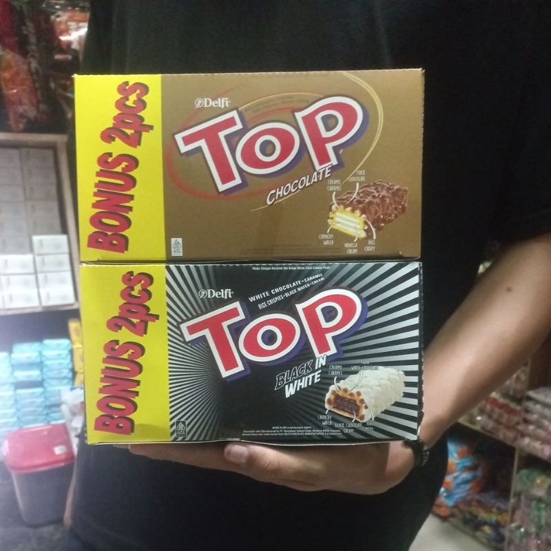 

Delfi Top Chocolate White