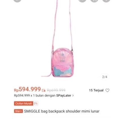 Smi*gle kids bagpack Preloved