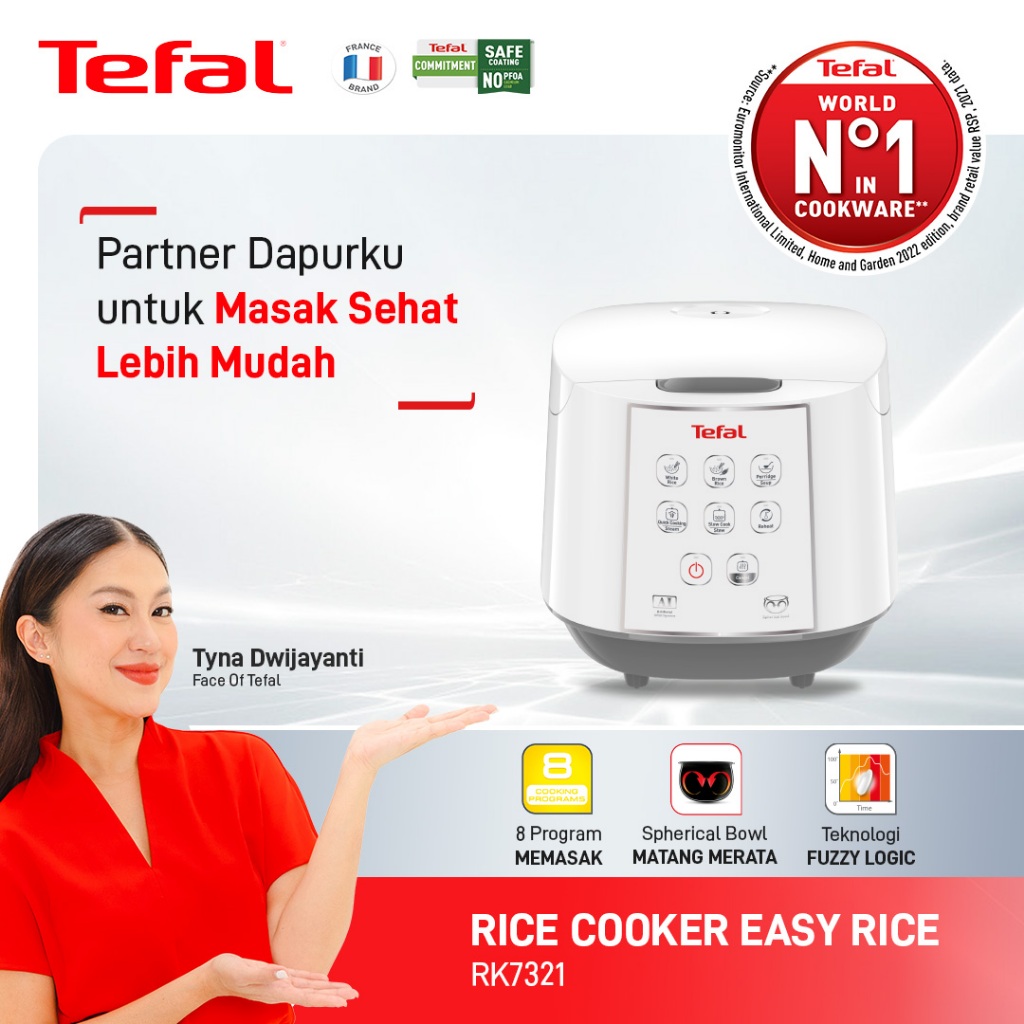 RICE COOKER TEFAL RK7321 EASY RICE 1,8L
