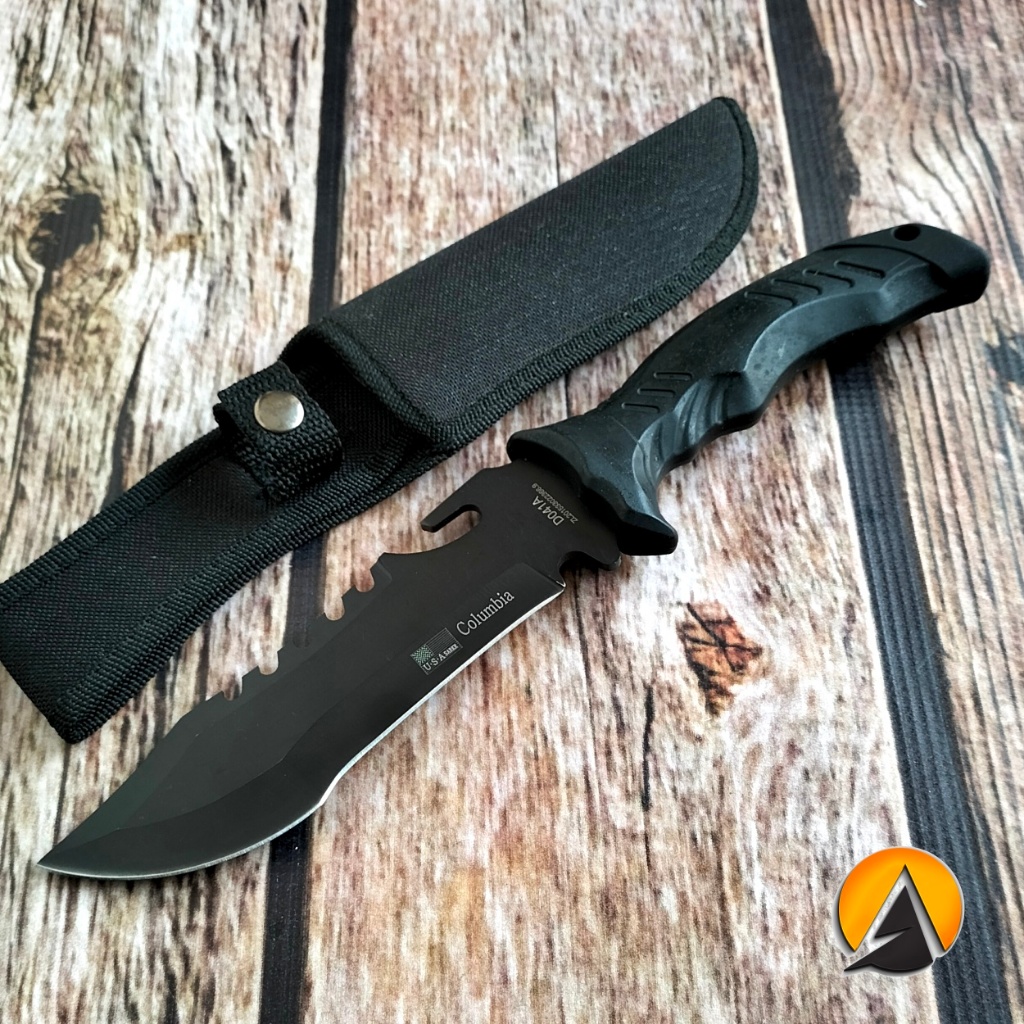 Pisau Camping Traveling Outdoor Columbia Knife D041A