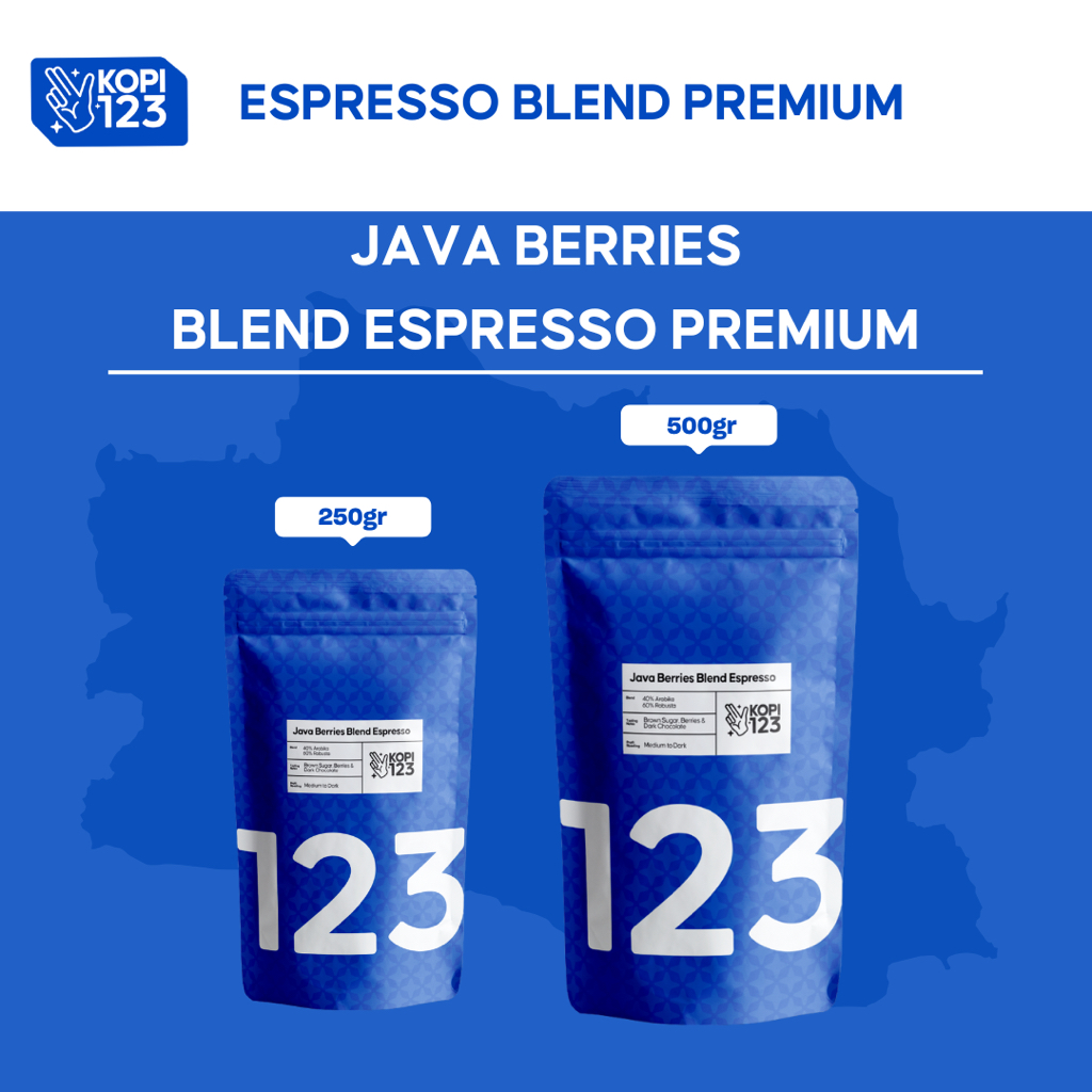 

KOPI JAVA BERRIES BLEND ESPRESSO PREMIUM 250GR