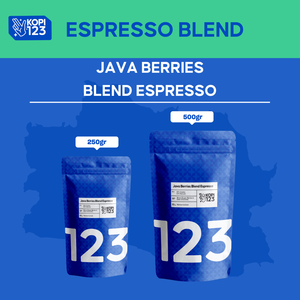 

KOPI JAVA BERRIES BLEND ESPRESSO 250GR