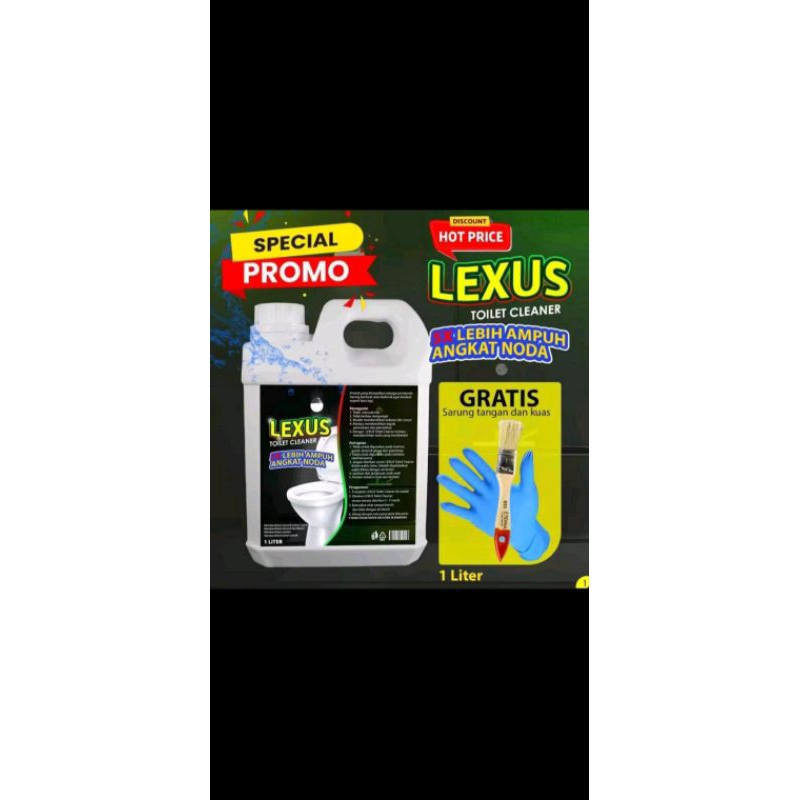 LEXUS PEMBERSIH KAMAR MANDI | 1 LITER | Cairan pembersih kamar mandi