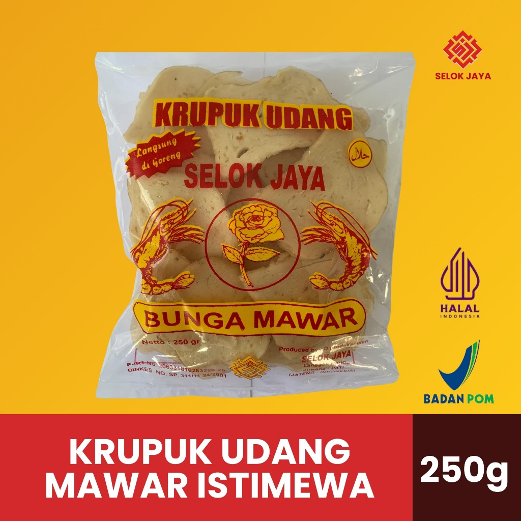 

Krupuk Udang Mawar Istimewa 250g