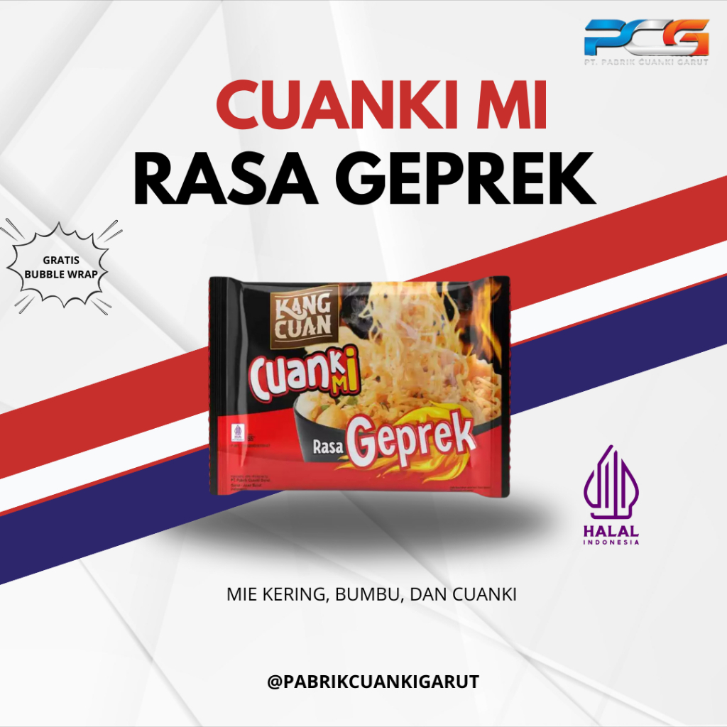 

Kang Cuan Cuanki Mi Rasa Geprek CuankiMi Rasa Geprek | Cuanki Instan | Cuanki | Makanan Kuah | Makanan instan murah & praktis,cuanki instan