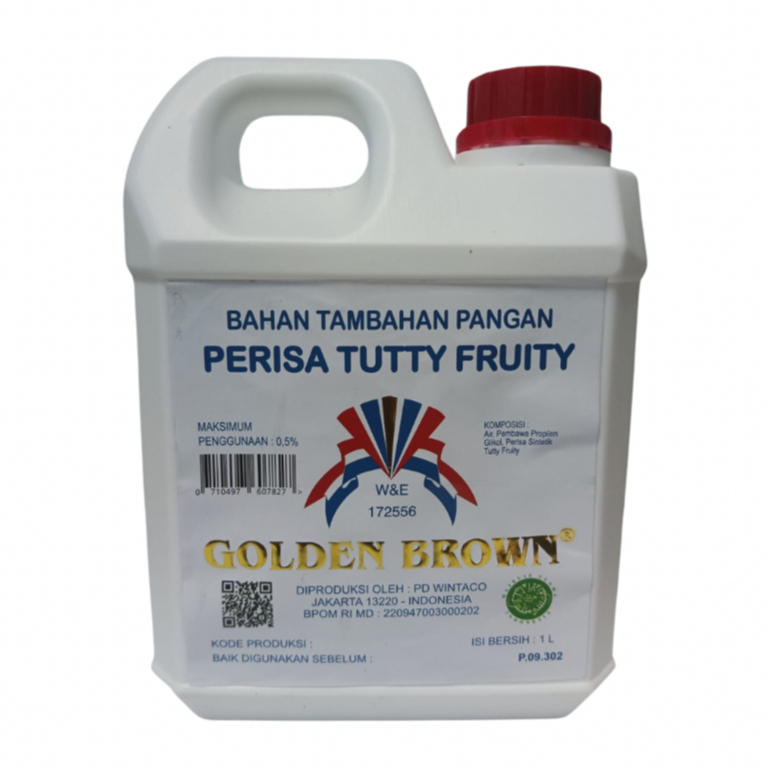 

Tutty Fruity Essence Golden Brown 1 Kg