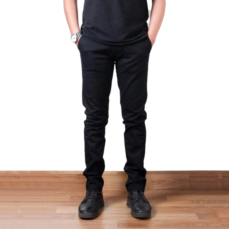Celana Chino Panjang Pria Scoth Premium - Hitam