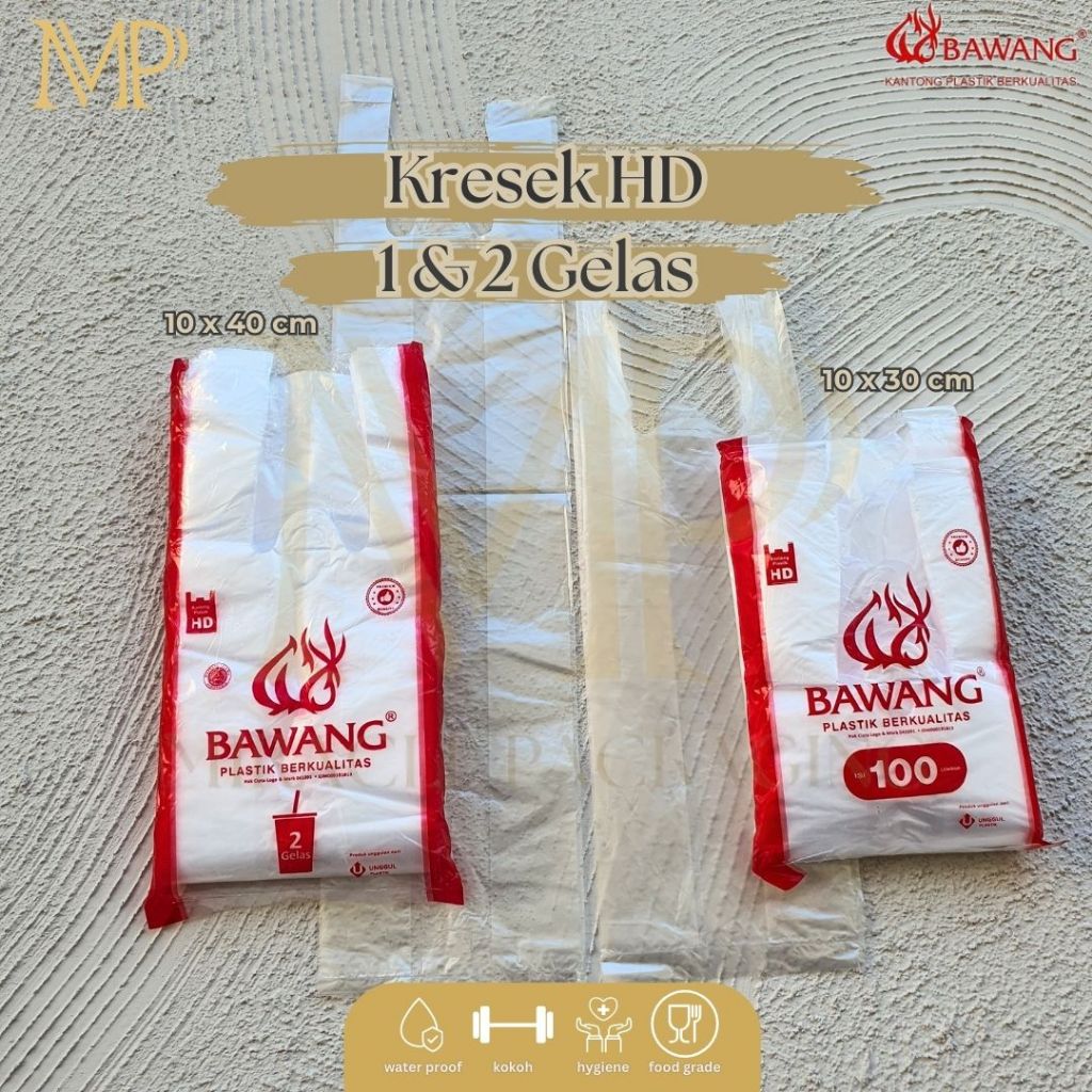 Kantong Plastik Kresek HD 1 Gelas 2 Gelas Bawang / Kantong Kresek 1 Cup 2 Cup / Plastik Cup / Cup Ju
