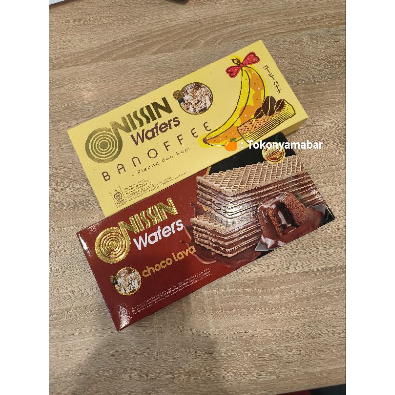 

NISSIN WAFER Banoffee dan Chocolava