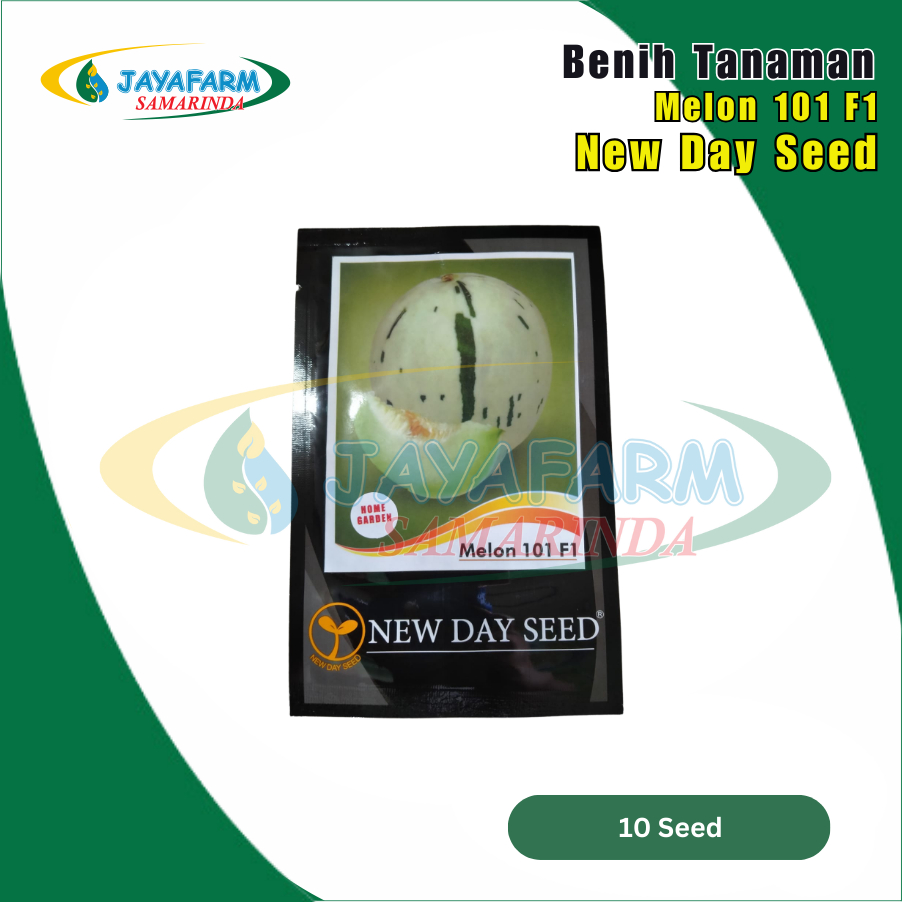 Benih Bibit Tanaman Buah Melon 101 F1 10 Seed - New Day Seed