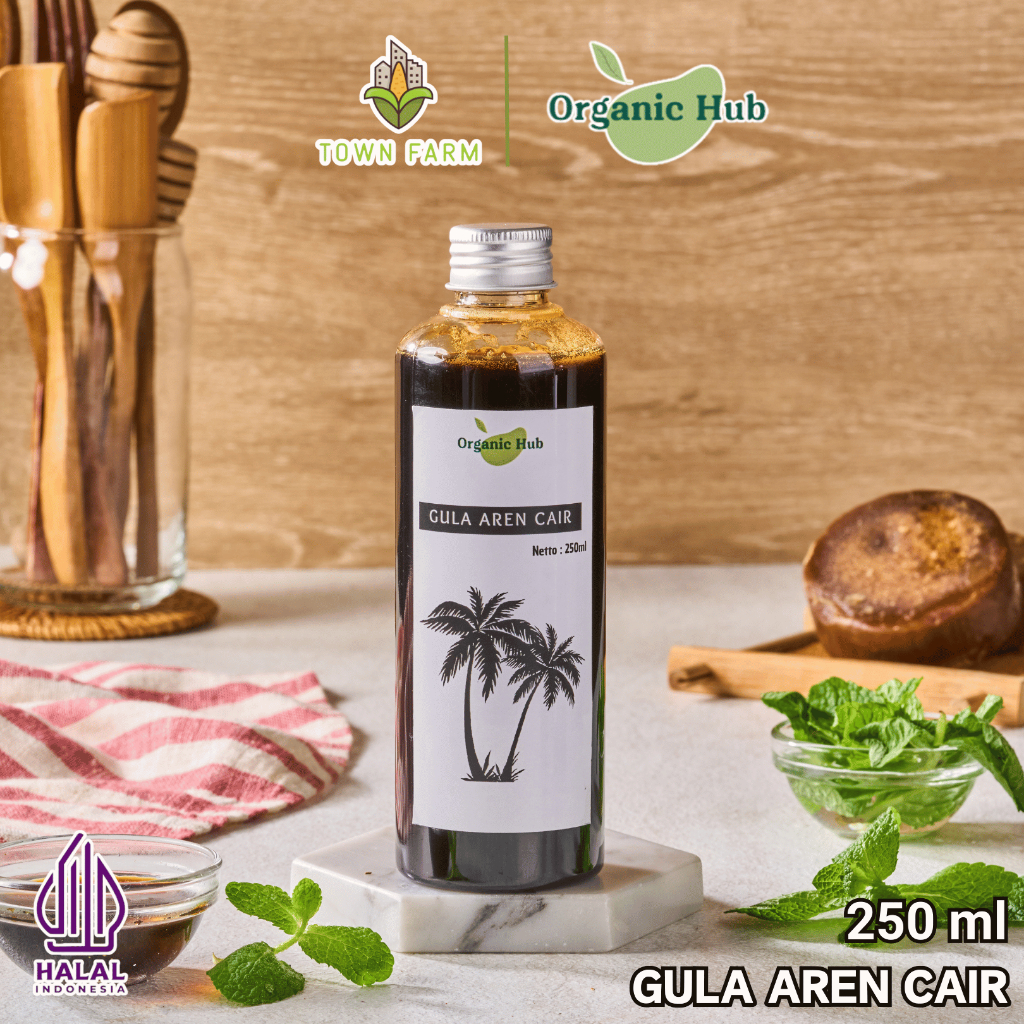 

Organic Hub Palm Sugar Liquid 100% Pure Original Gula Aren Cair Murni Premium Quality 250 ml