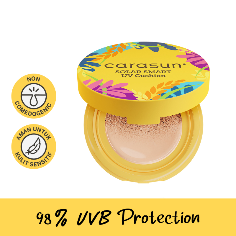 Carasun Solar Smart UV Cushion |Natural Beige|Cream|Fair