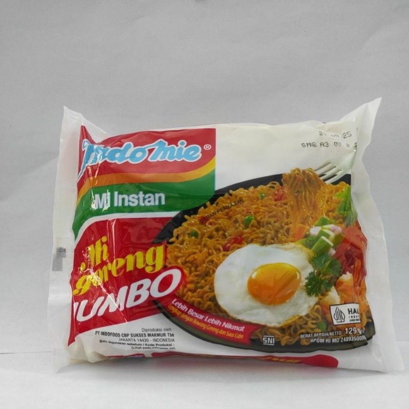 

Indomie Goreng Jumbo 129gr