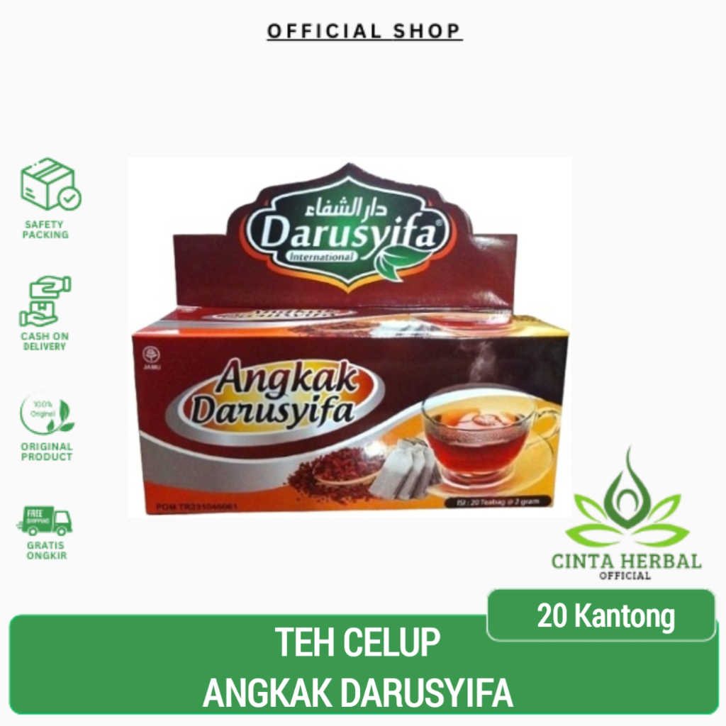 

Teh Celup ANGKAK Darusyifa Isi 20 Teh Celup ORIGINAL