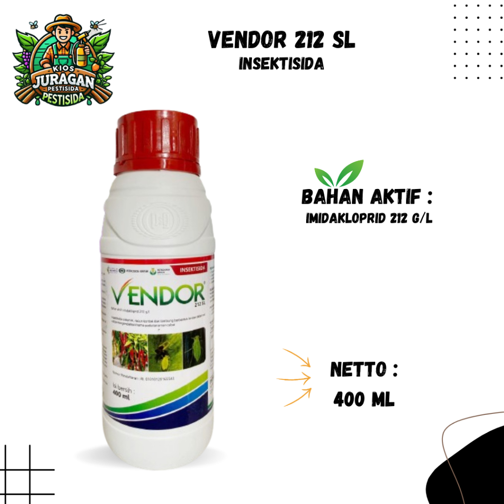 VENDOR 212 SL 400ML INSEKTISIDA imidakloprid cair