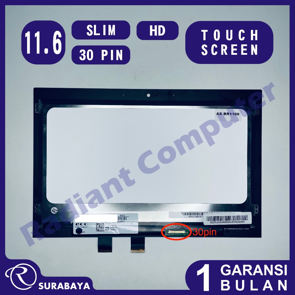 LCD LED Asus BR1100 BR1100C BR1100CKA BR1100F BR1100FKA BR1100FX Touchscreen Set