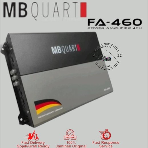 Power 4 chanel Mb Quart FA-460 Germany technology